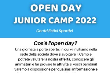 Junior Camp OPEN DAY